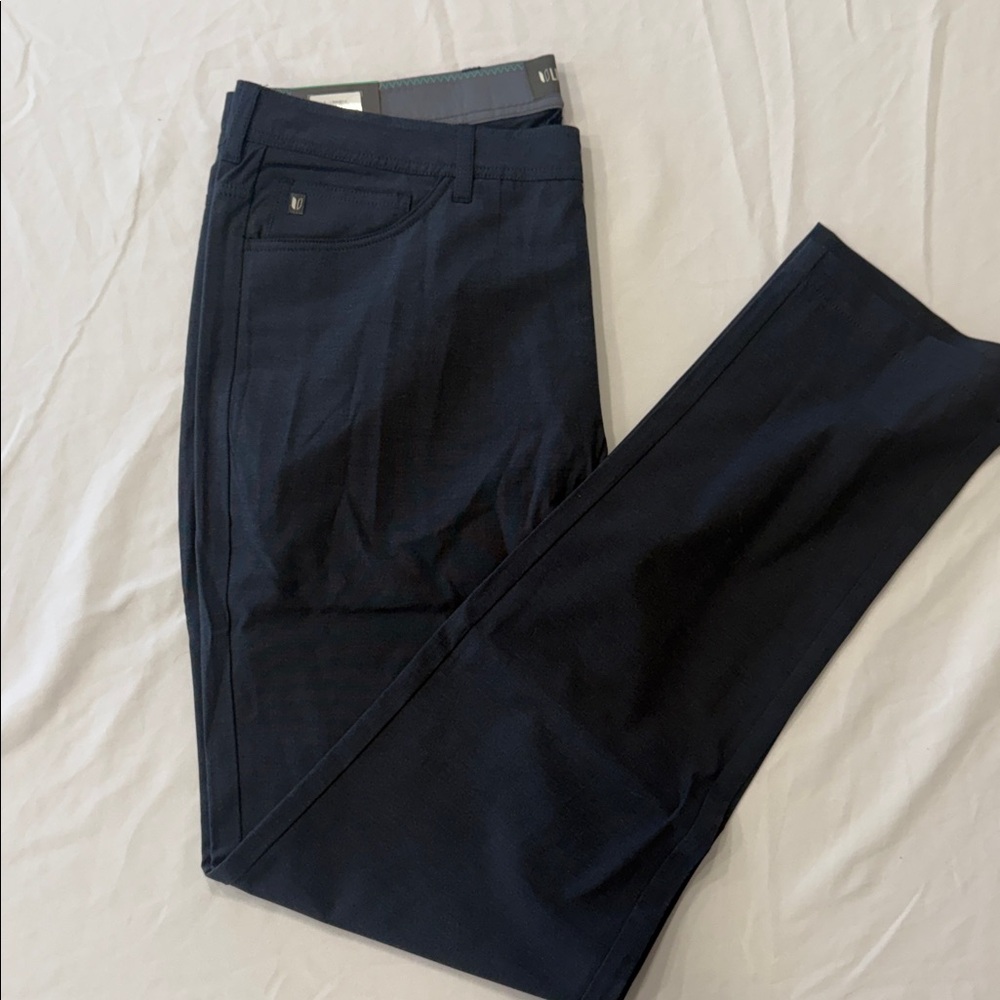 NWT Linksoul Navy 5 Pocket Boardwalker Pants 4 way Stretch LS6162-R